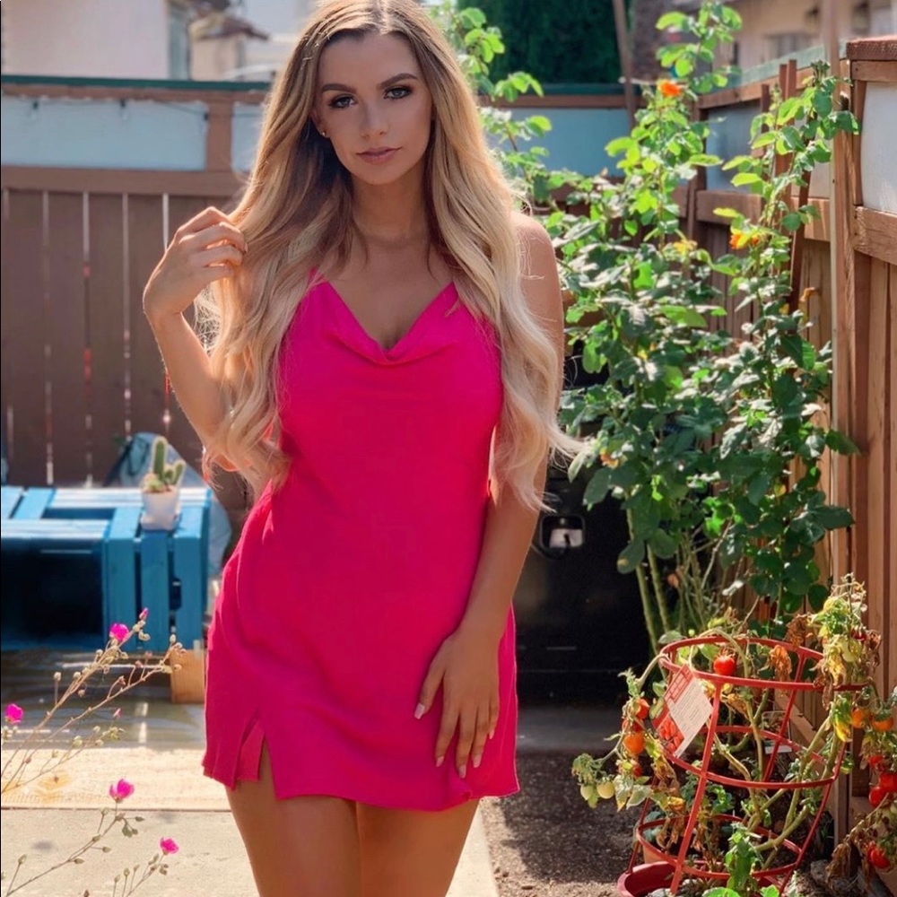 Hot Pink Dress